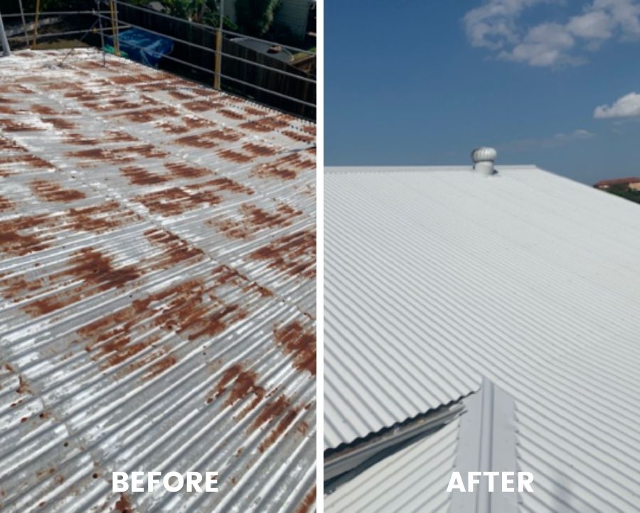 Before And After - Experts in Commercial Roofing Sunshine Coast