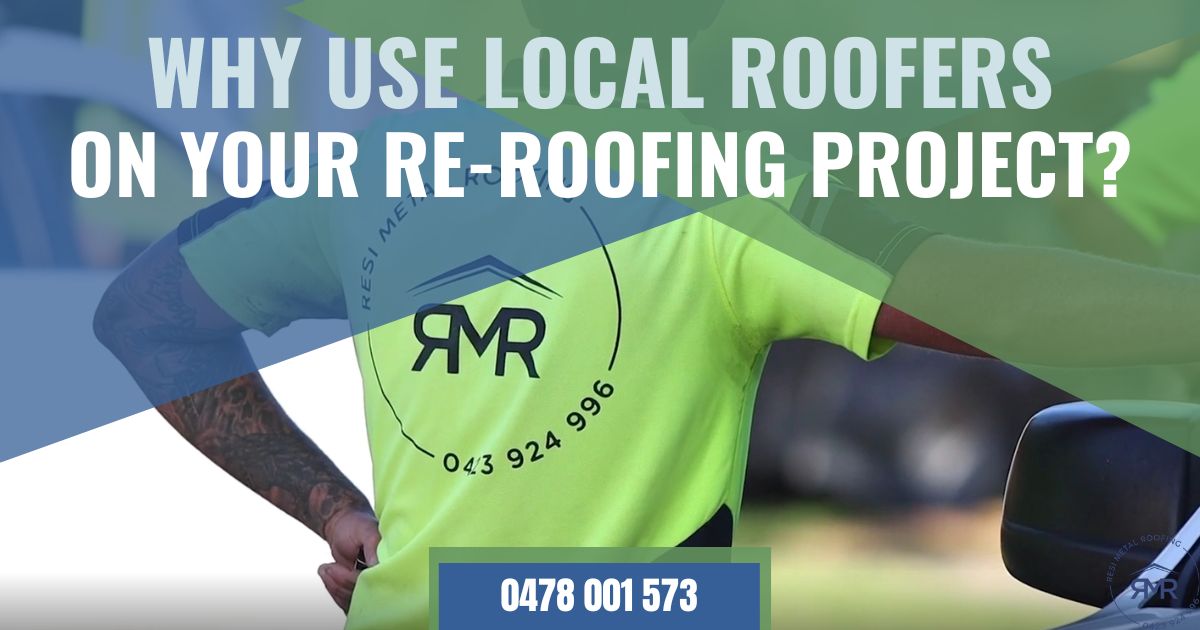Why Use Local Roofers On Your Re roofing Project