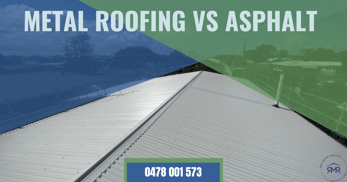Metal Roofing VS Asphalt